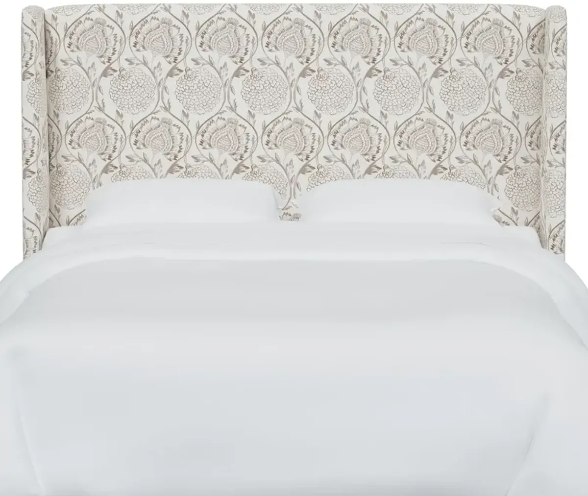 Kelly Wingback Headboard, Ranjit Floral