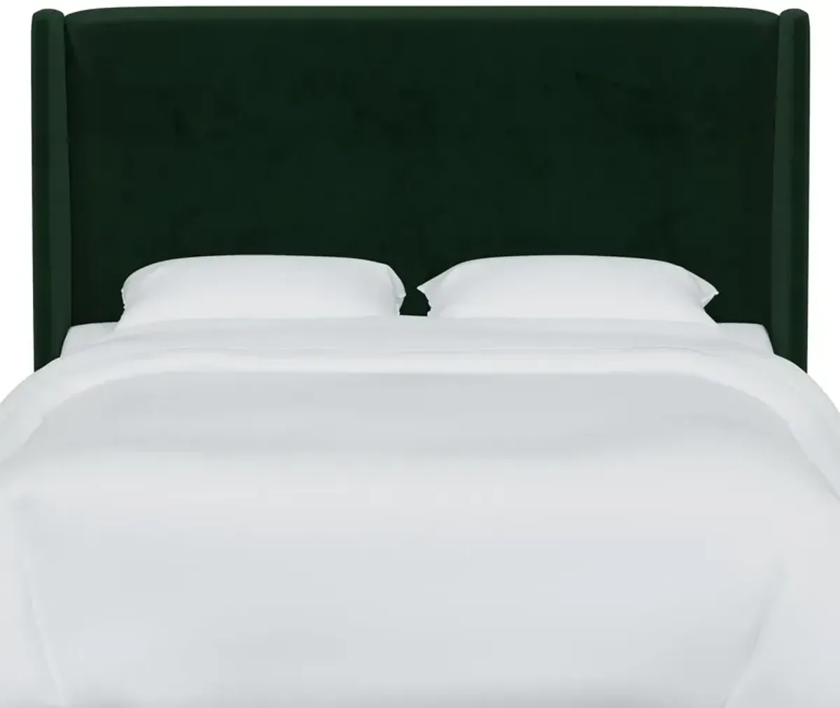 Kelly Velvet Wingback Headboard