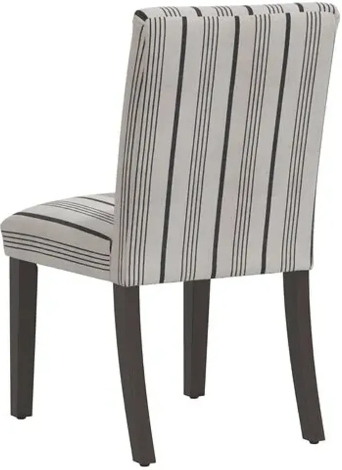 Shannon Side Chair - Alcot Coal - Black