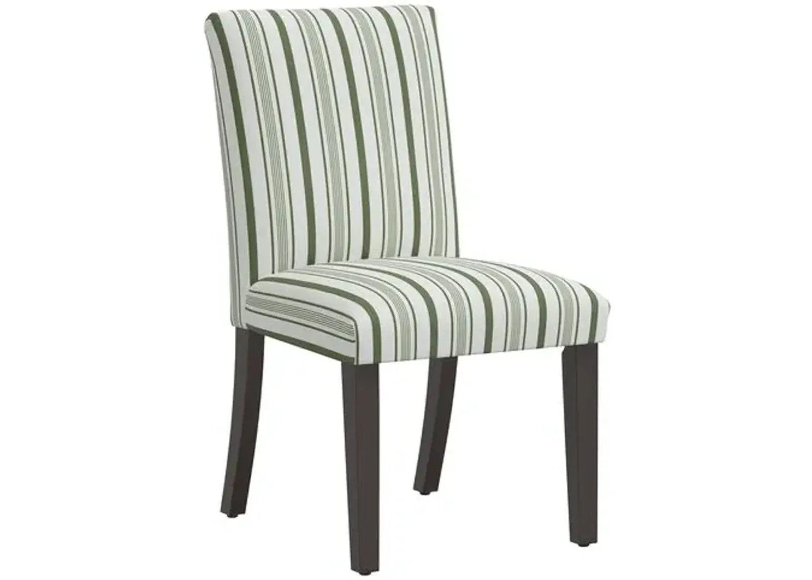 Shannon Side Chair - Luli Stripe - Green