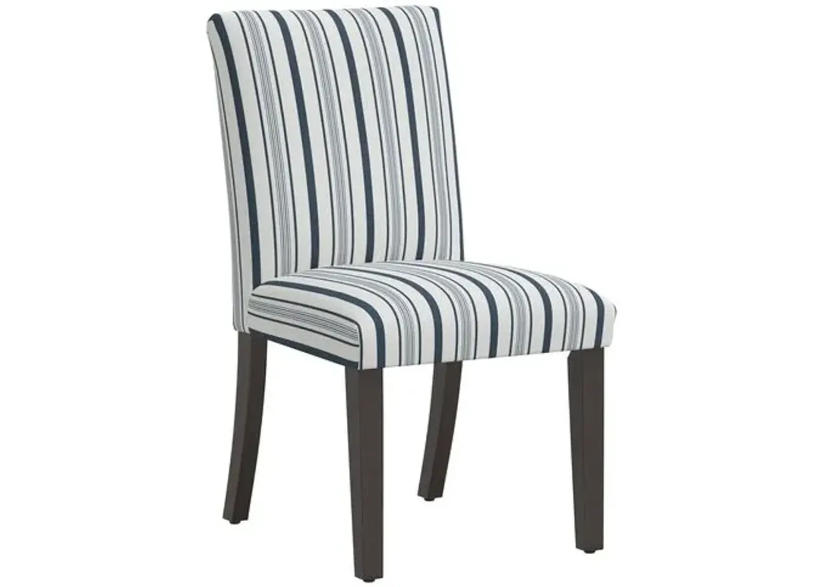 Shannon Side Chair - Luli Stripe - Blue