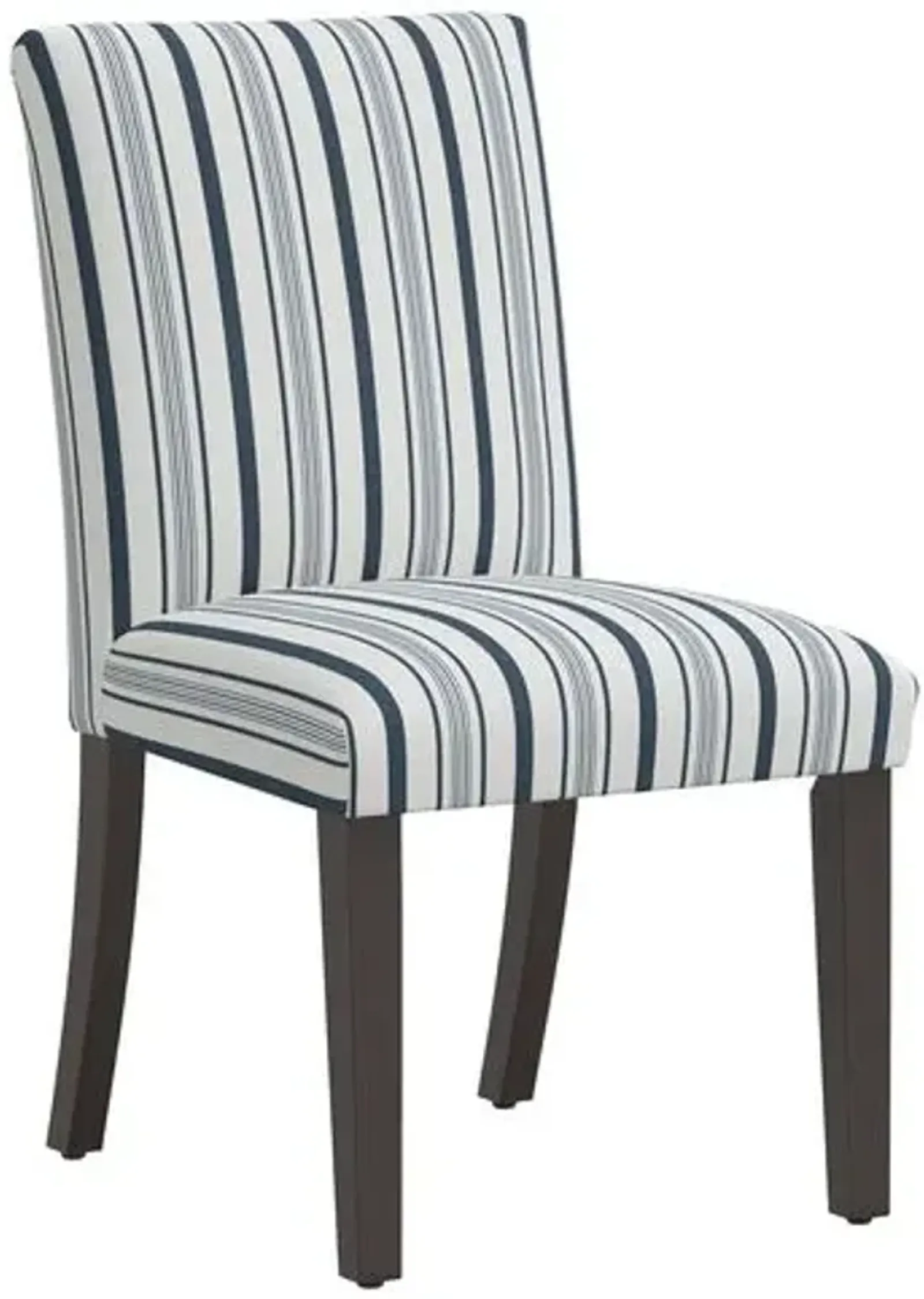 Shannon Side Chair - Luli Stripe - Blue