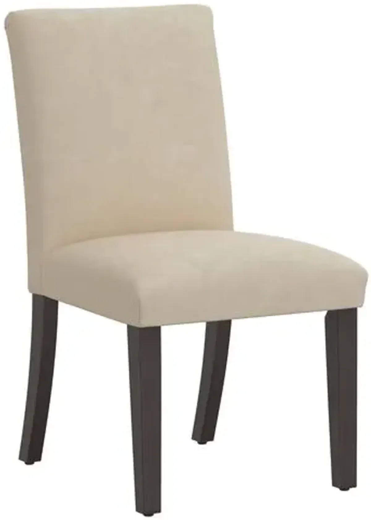 Shannon Faux Leather Side Chair - Beige