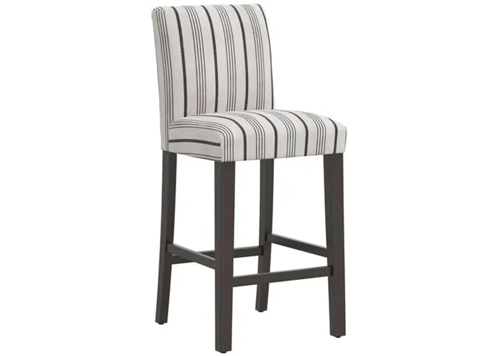 Shannon Barstool - Alcot Coal - Black