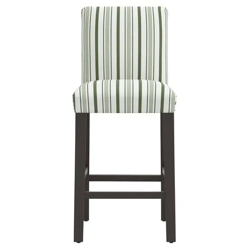 Shannon Barstool - Luli Stripe - Green