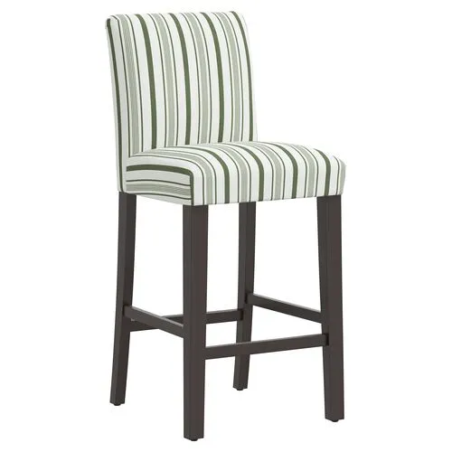 Shannon Barstool - Luli Stripe - Green