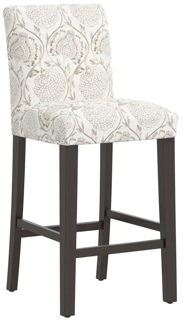 Shannon Barstool - Ranjit Floral - Brown