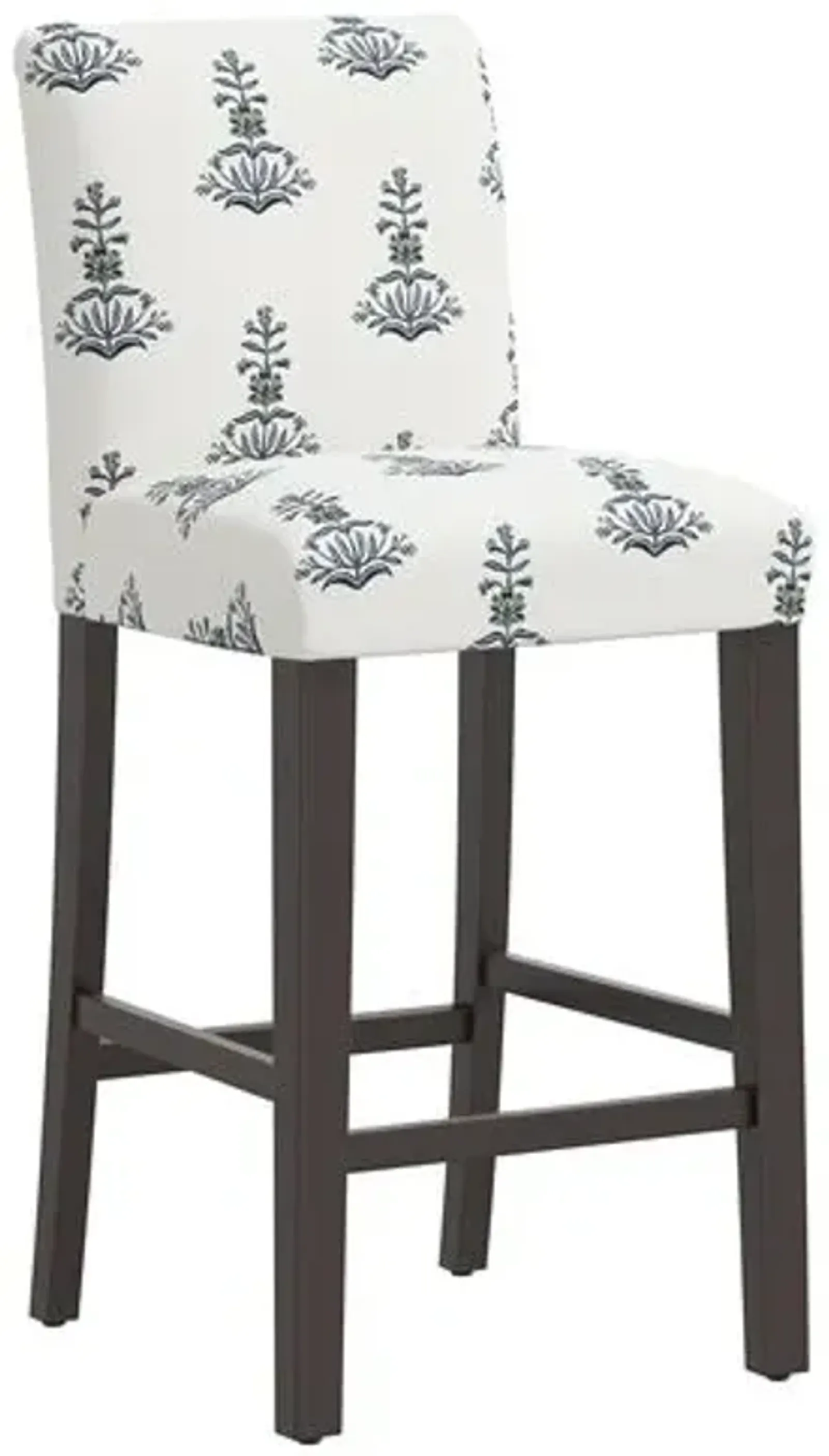 Shannon Barstool - Kiko Block Slate - Green