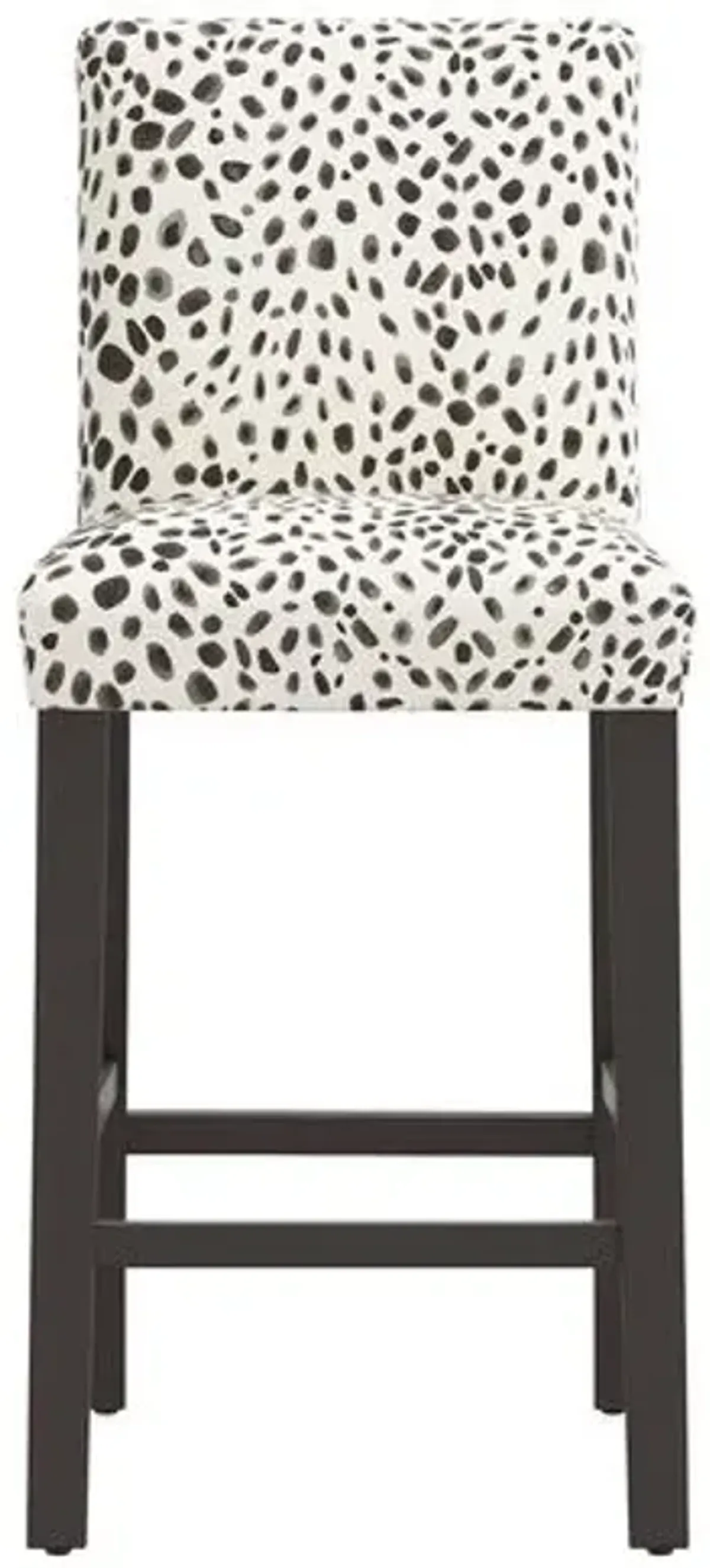 Shannon Barstool - Cheetah - Gray