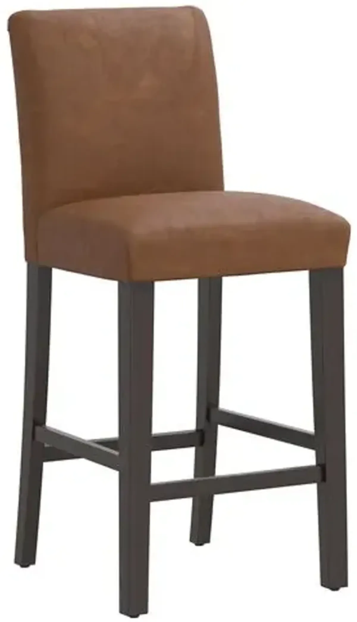 Shannon Faux Leather Barstool - Brown