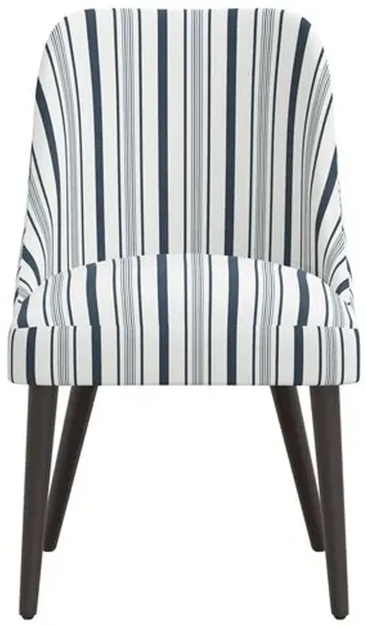 Barron Side Chair - Luli Stripe - Blue