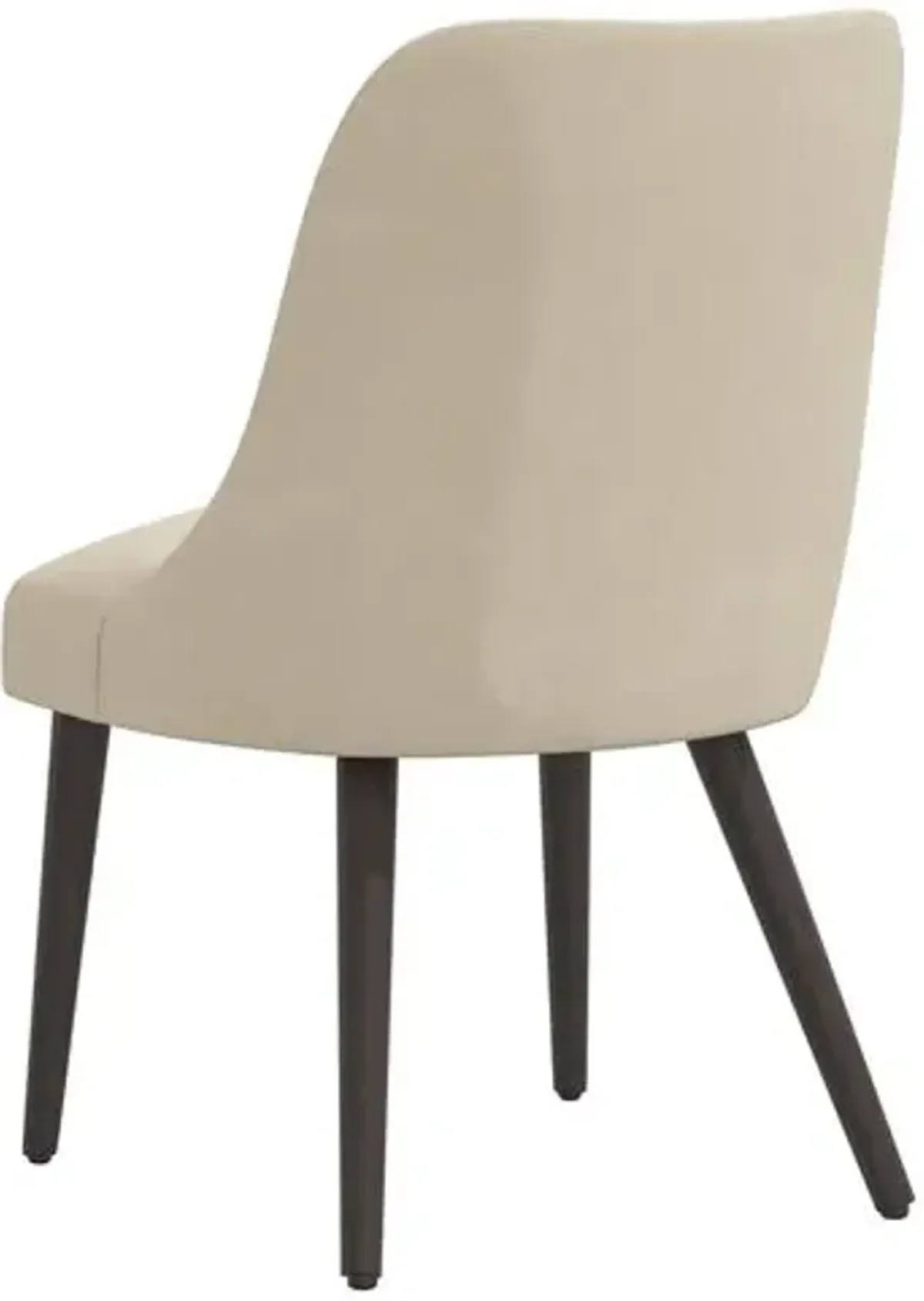 Barron Side Chair - Faux Leather - Beige