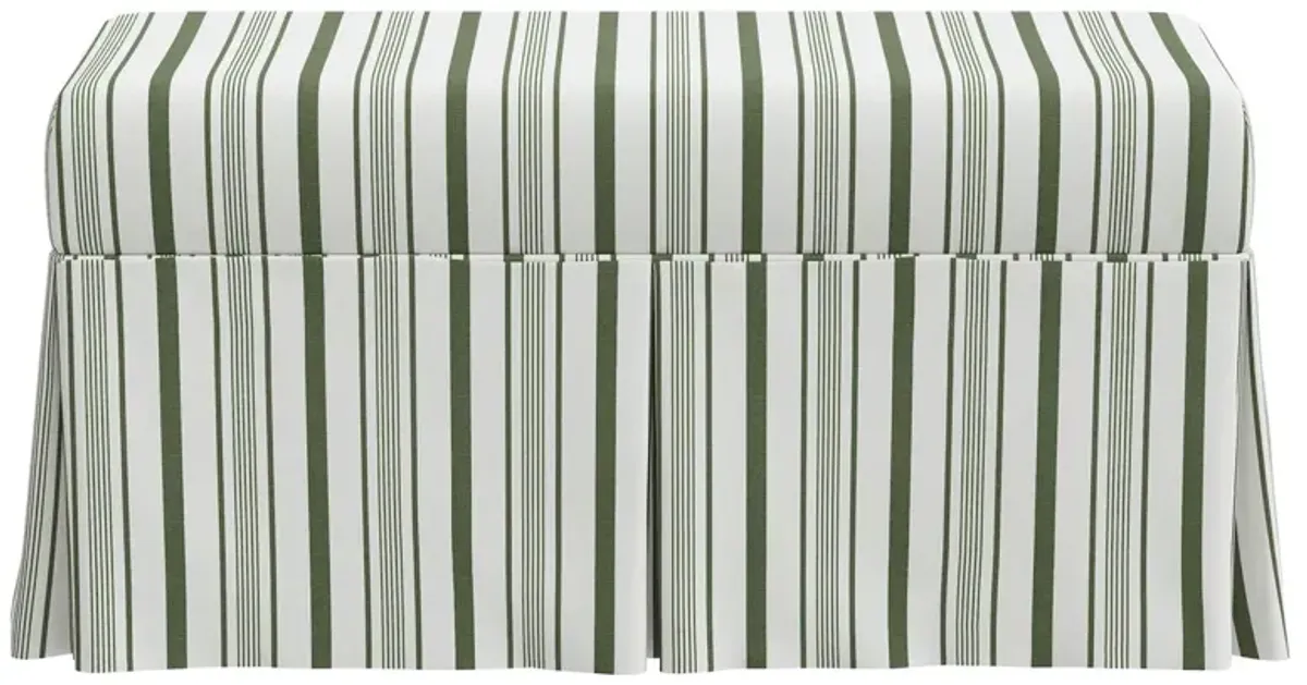 Hayworth Storage Bench, Luli Stripe