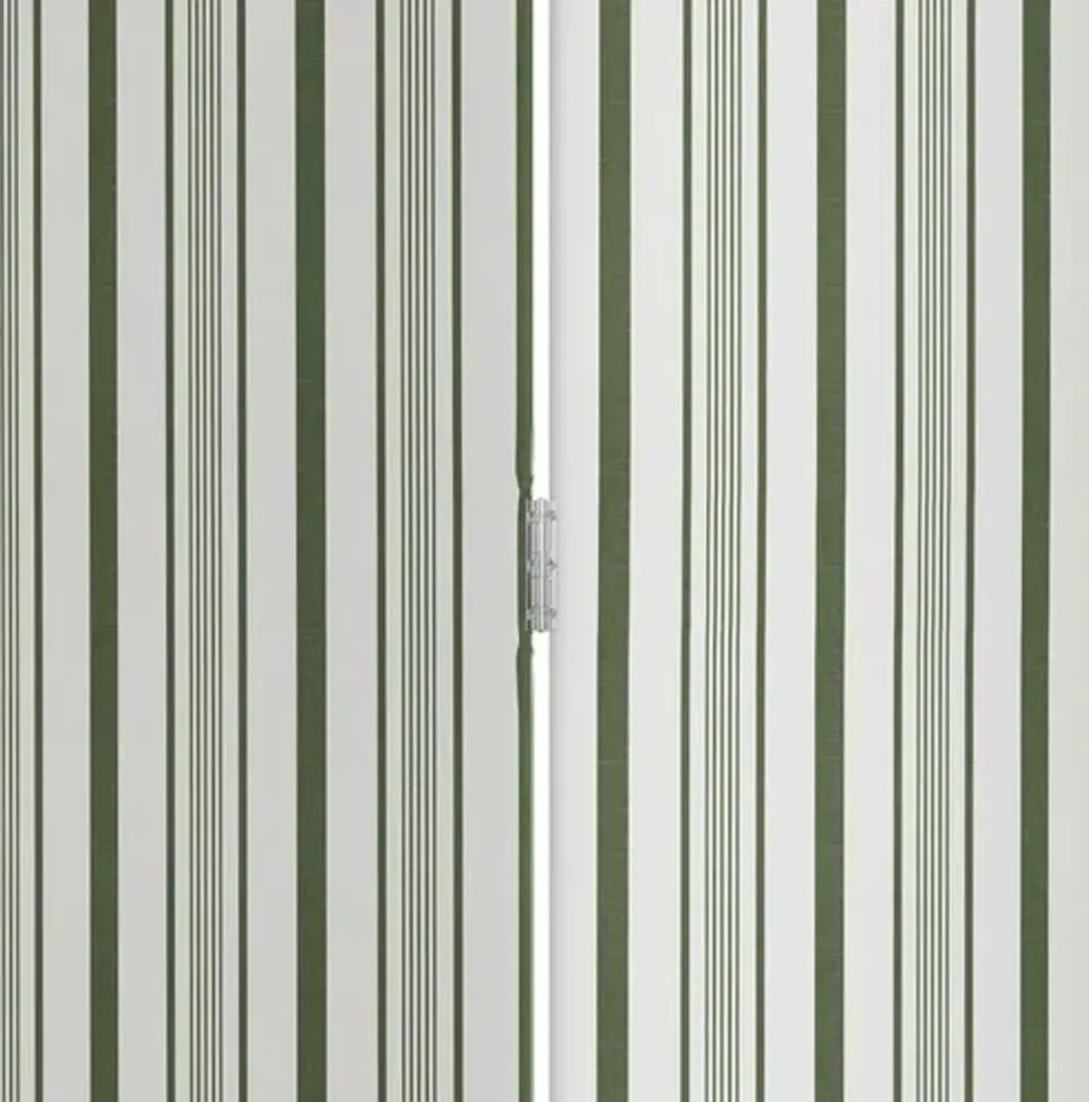 Melina Room Screen - Luli Stripe - Green