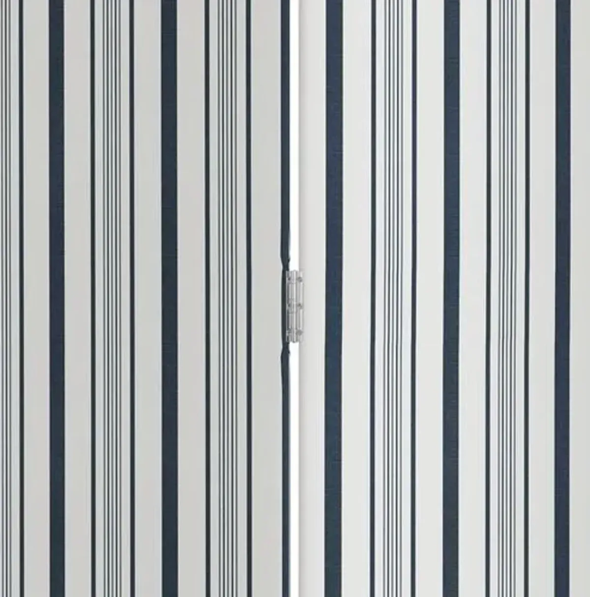 Melina Room Screen - Luli Stripe - Blue