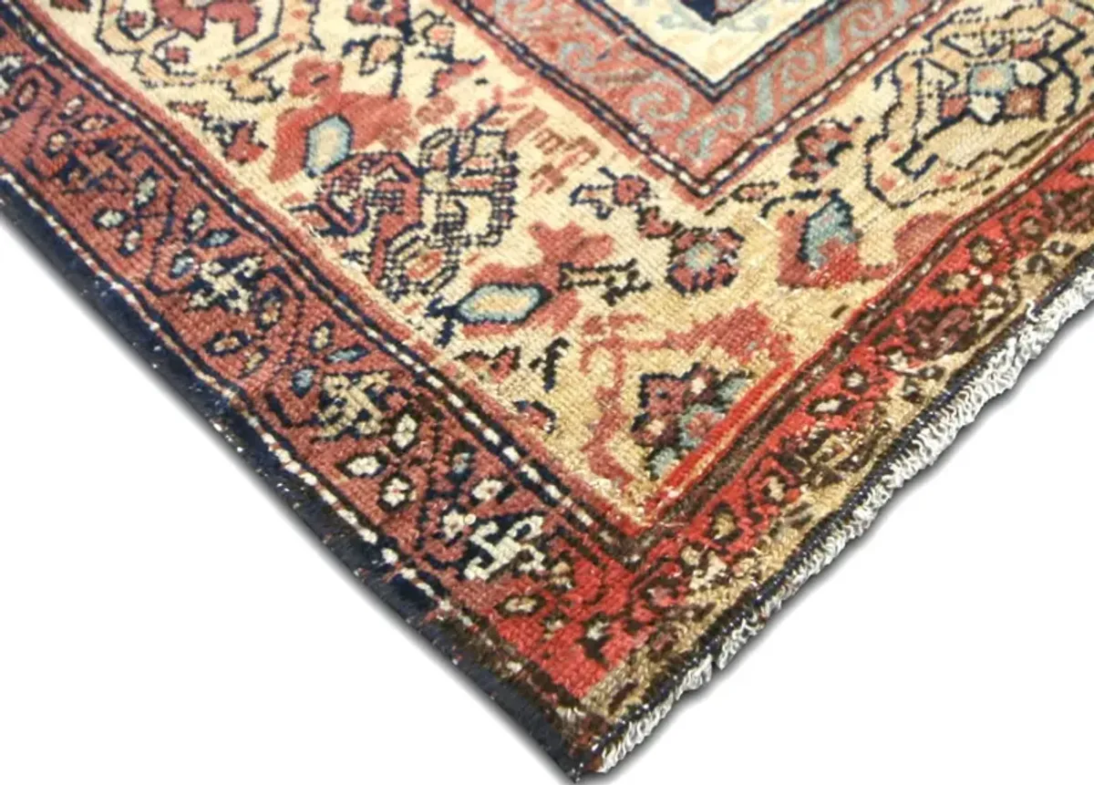 1920s Persian Melayer Rug - 3'10" x 6'5" - Nalbandian - Red - Red