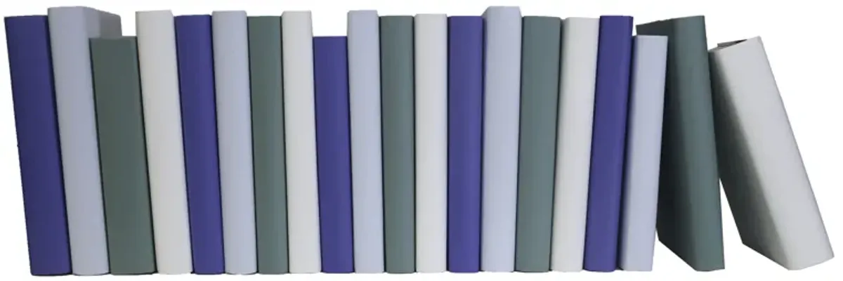 Paper Wrapped Decorative Books by the Foot, Ocean