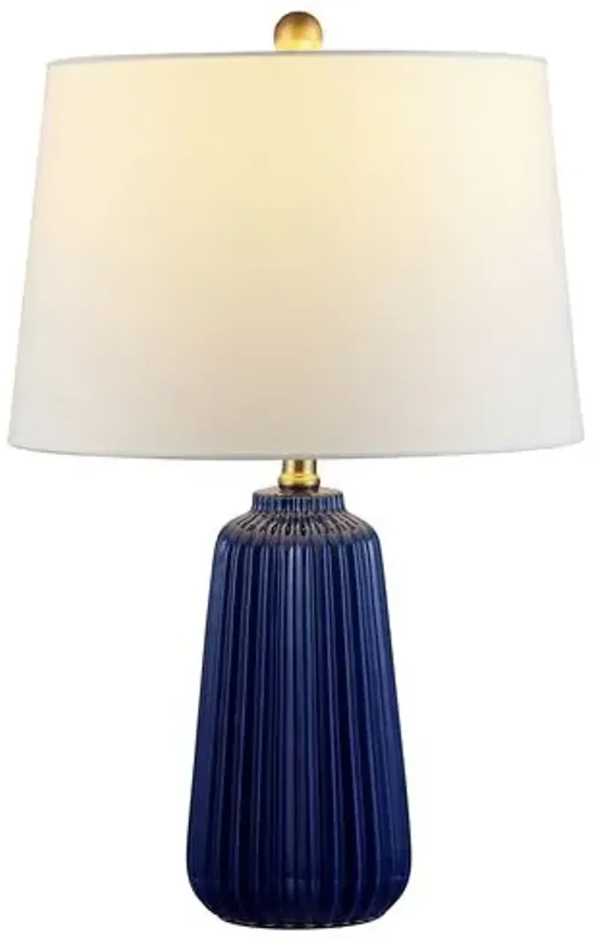 Lucy Table Lamp - Navy Blue