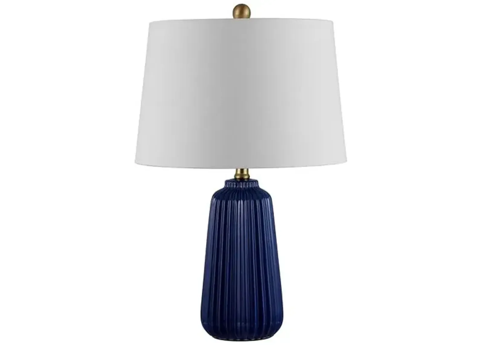 Lucy Table Lamp - Navy Blue