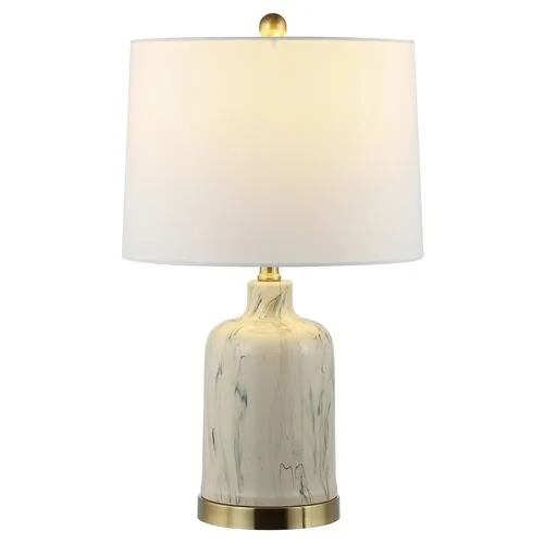 Everly Table Lamp - Gray