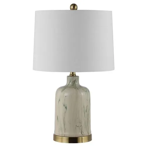 Everly Table Lamp - Gray