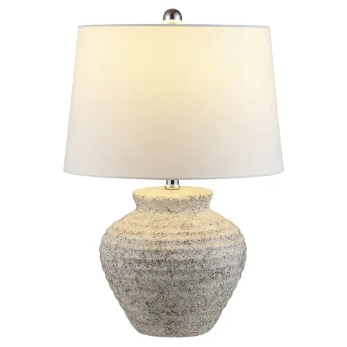 Caroline Table Lamp - Light Gray