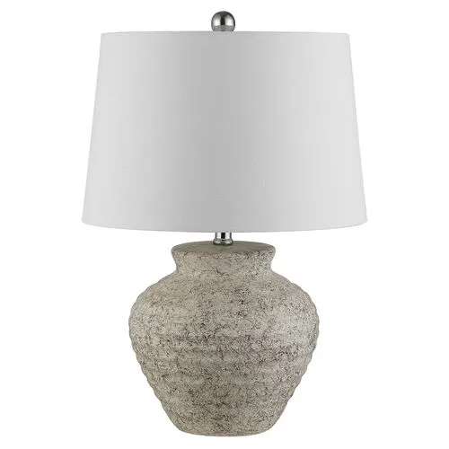 Caroline Table Lamp - Light Gray