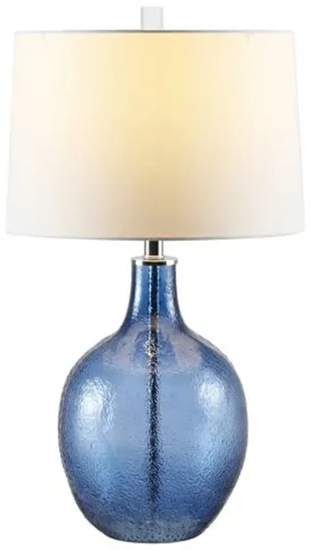 Ariana Glass Table Lamp - Blue