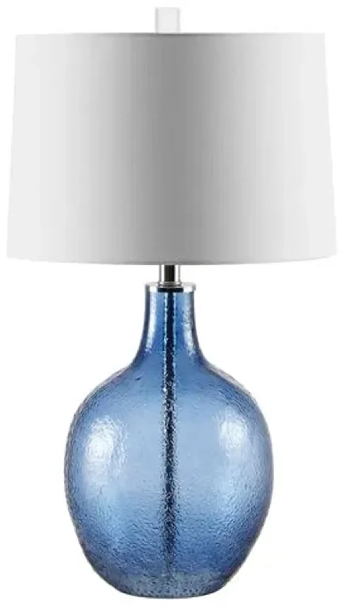 Ariana Glass Table Lamp - Blue