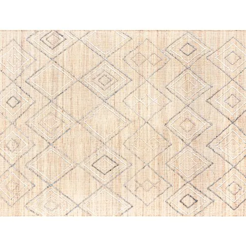 Argan Oshipi Handwoven Rug - Natural - Lemieux Et Cie - Beige - Beige