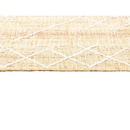 Argan Oshipi Handwoven Rug - Natural - Lemieux Et Cie - Beige - Beige