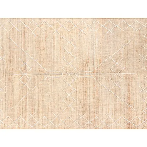 Argan Oshipi Handwoven Rug - Natural - Lemieux Et Cie - Beige - Beige