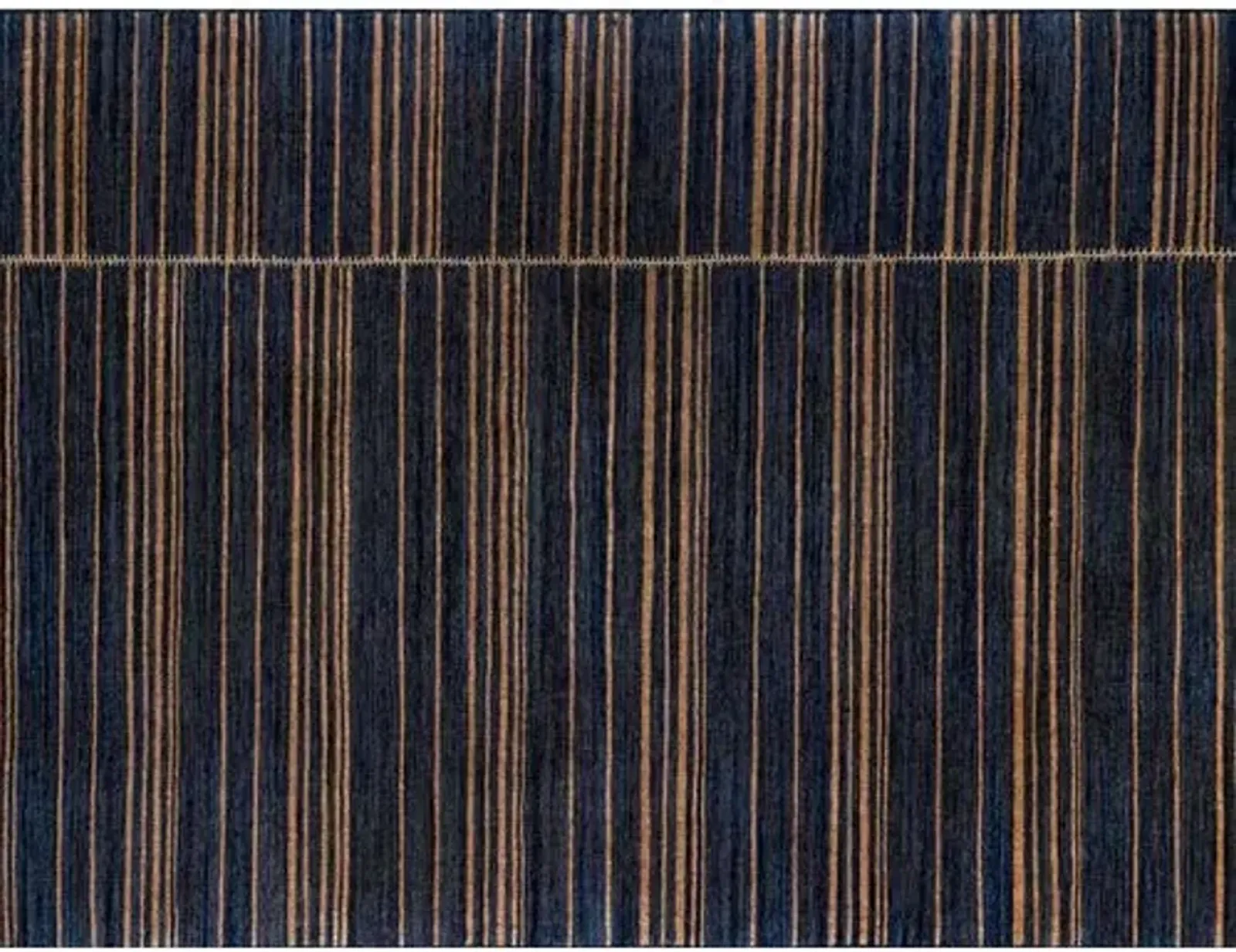 Duar Tofola Handwoven Rug - Indigo - Lemieux Et Cie - Blue - Blue