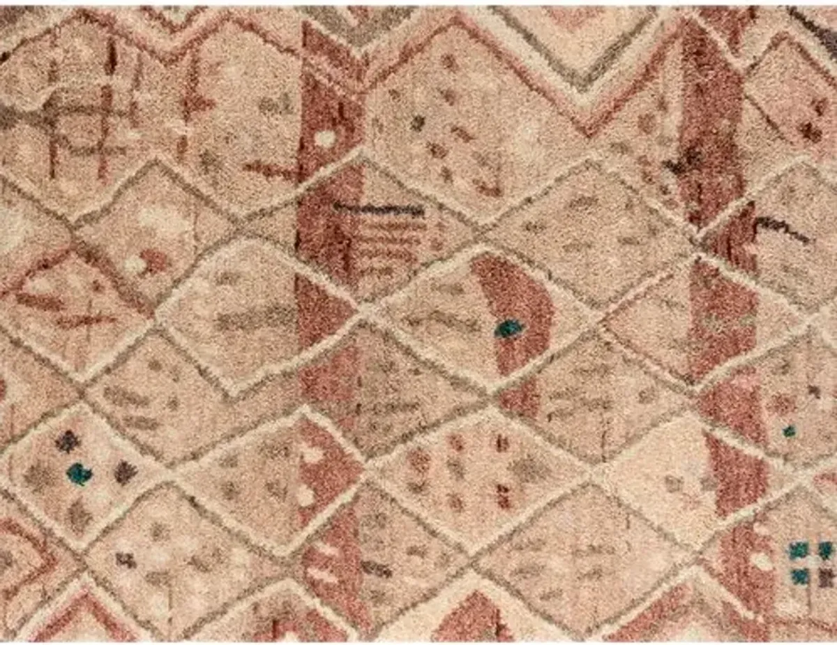 Doukkala Gnibi Hand-Knotted Rug - Natural - Beige - Beige