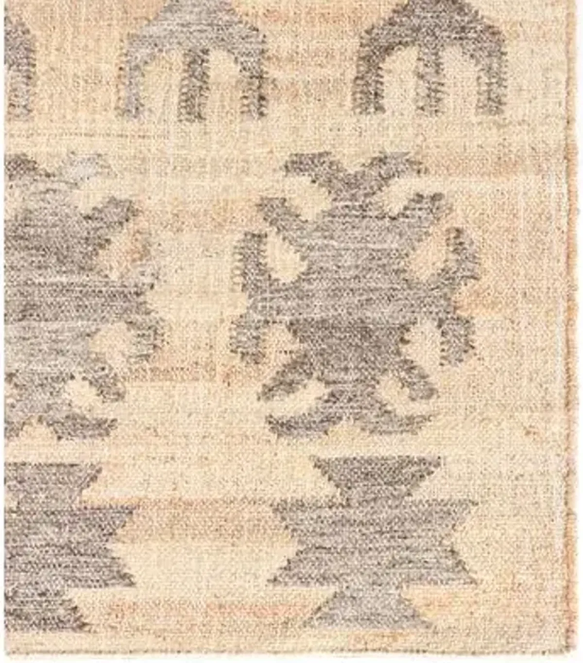 Gurara Naoni Handwoven Rug - Natural - Beige - Beige