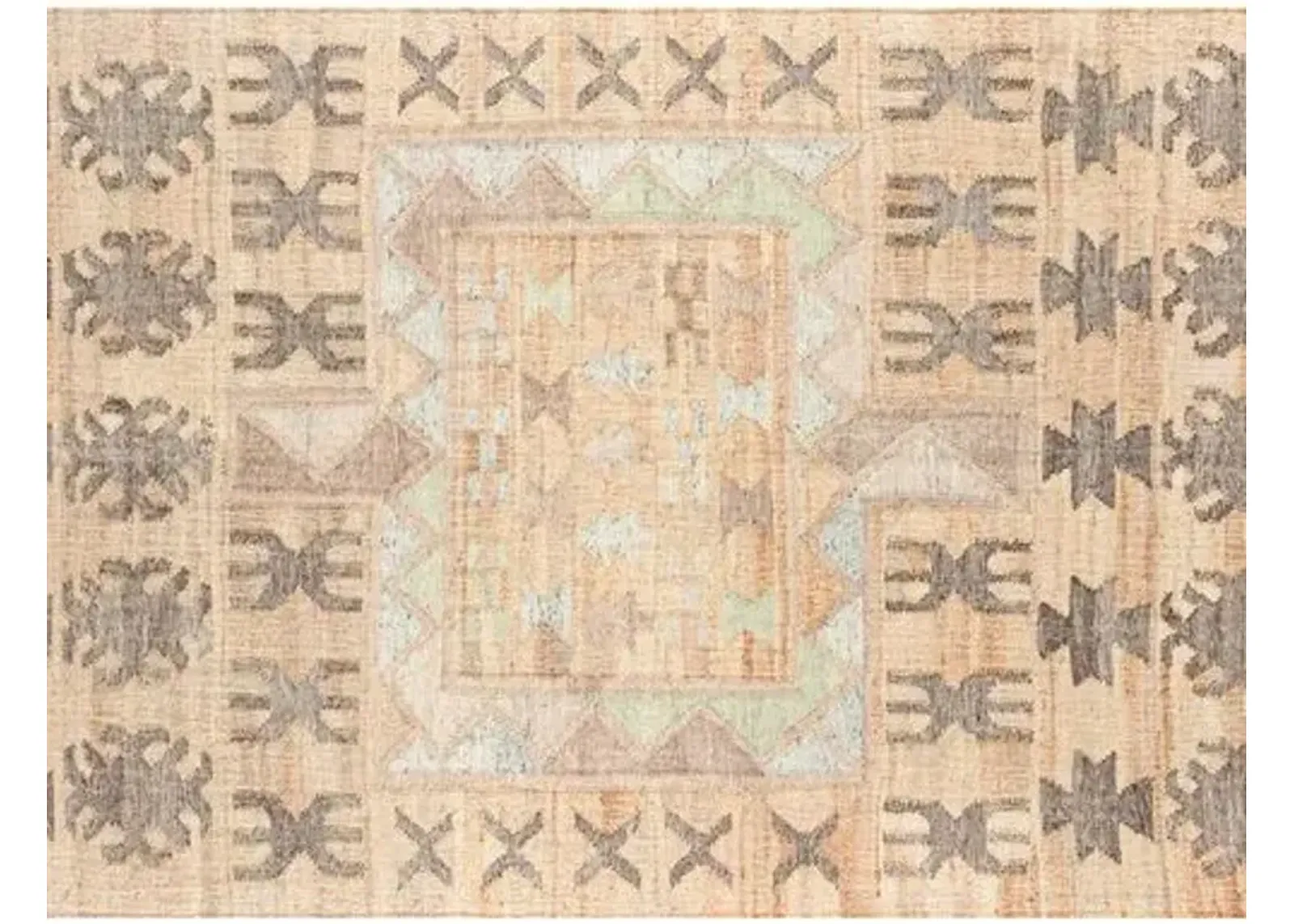 Gurara Naoni Handwoven Rug - Natural - Lemieux Et Cie - Beige - Beige