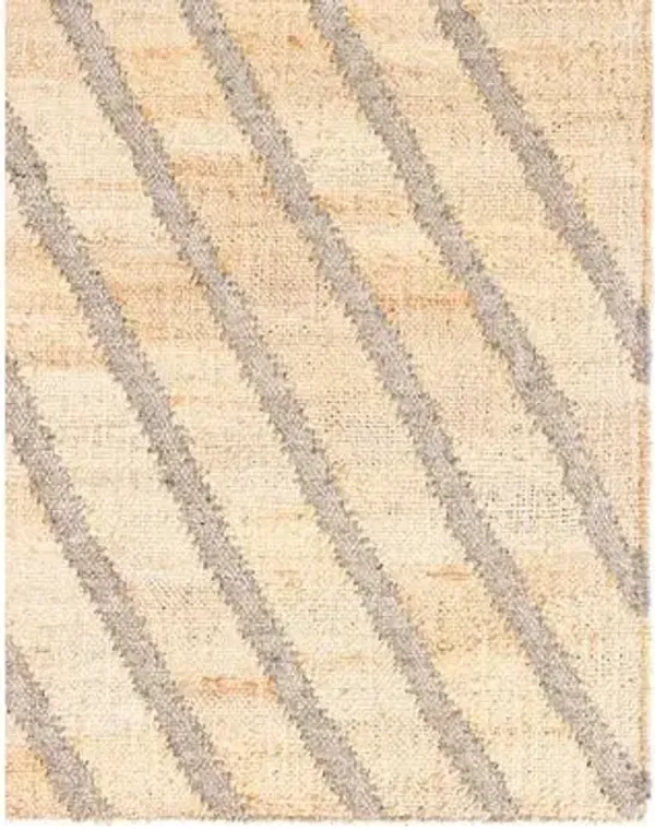 Gurara Tibesti Handwoven Rug - Natural - Beige - Beige