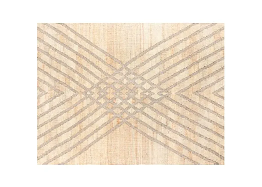 Gurara Tibesti Handwoven Rug - Natural - Lemieux Et Cie - Beige - Beige