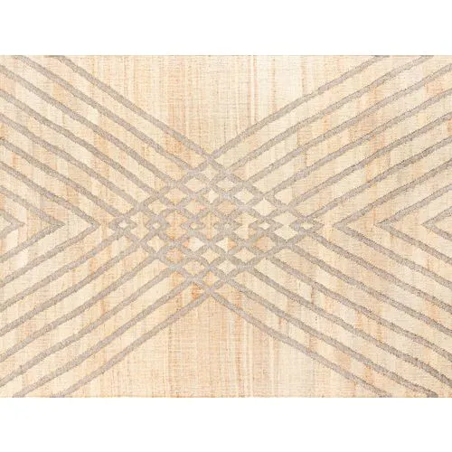 Gurara Tibesti Handwoven Rug - Natural - Lemieux Et Cie - Beige - Beige