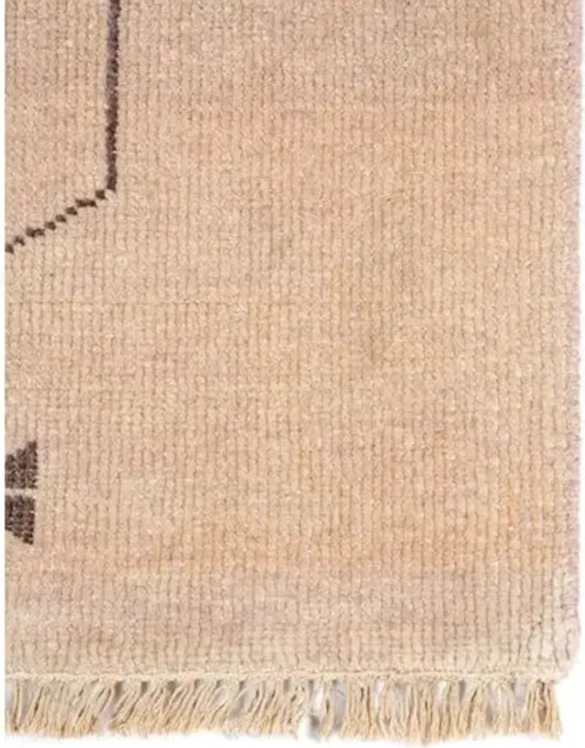 Kouang Paffa Hand-Knotted Rug - Blush - Lemieux Et Cie - Pink - Pink