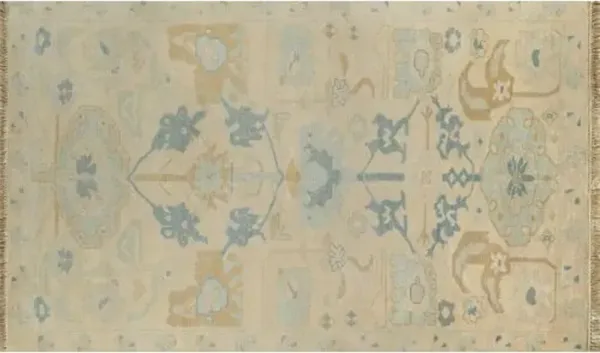 Kouang Kamalo Hand-Knotted Rug - Sand - Beige - Beige