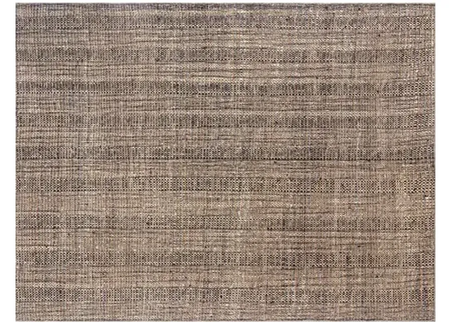 Moghar Kaffrine Handwoven Rug - Charcoal - Lemieux Et Cie - Gray - Gray