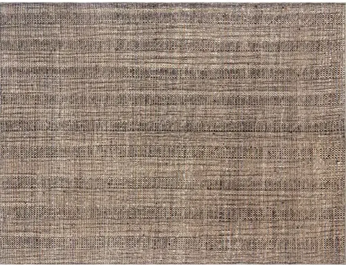 Moghar Kaffrine Handwoven Rug - Charcoal - Lemieux Et Cie - Gray - Gray