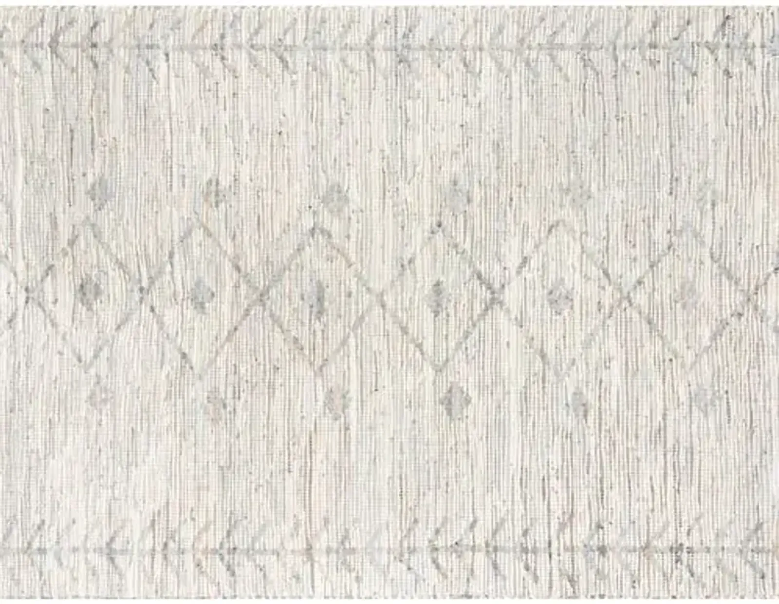 Tzah Yefri Handwoven Rug - Grey - Lemieux Et Cie - Gray - Gray