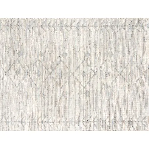 Tzah Yefri Handwoven Rug - Grey - Lemieux Et Cie - Gray - Gray