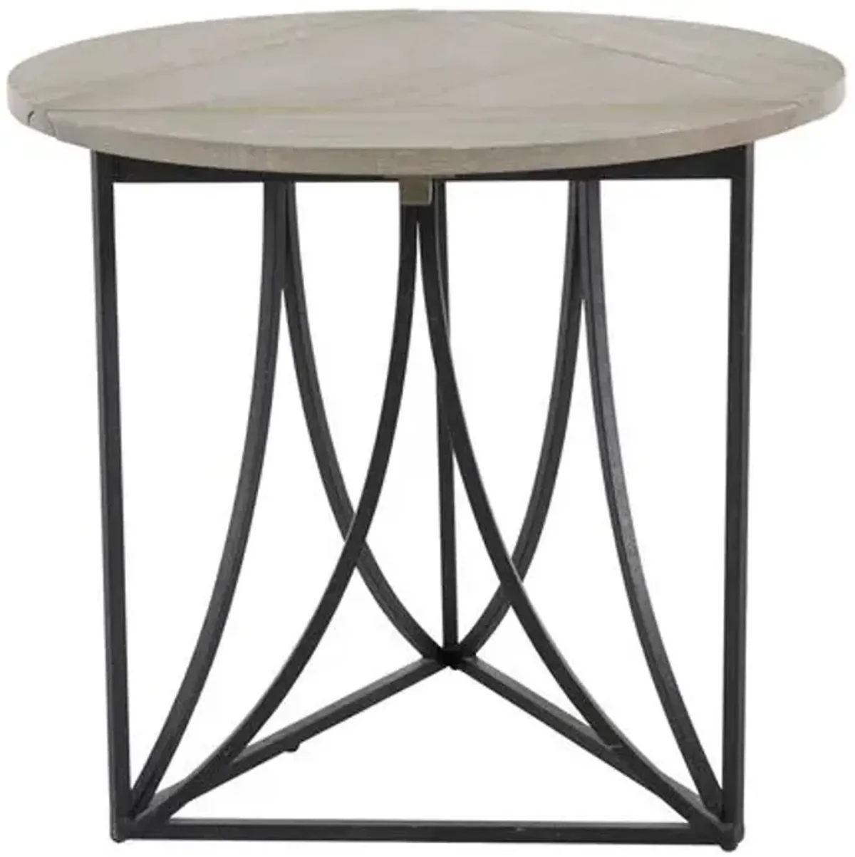 Odessa Folding Cricket Table - Gray - Gabby