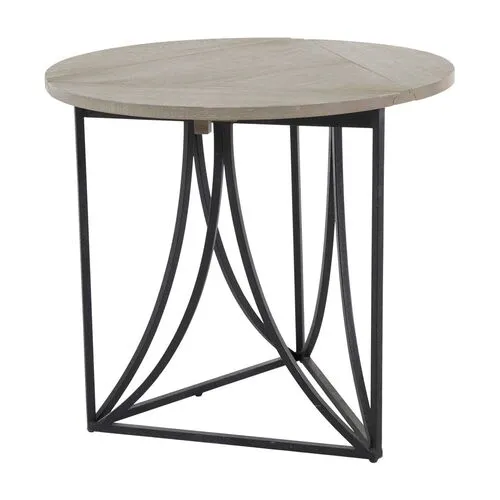 Odessa Folding Cricket Table - Gray - Gabby