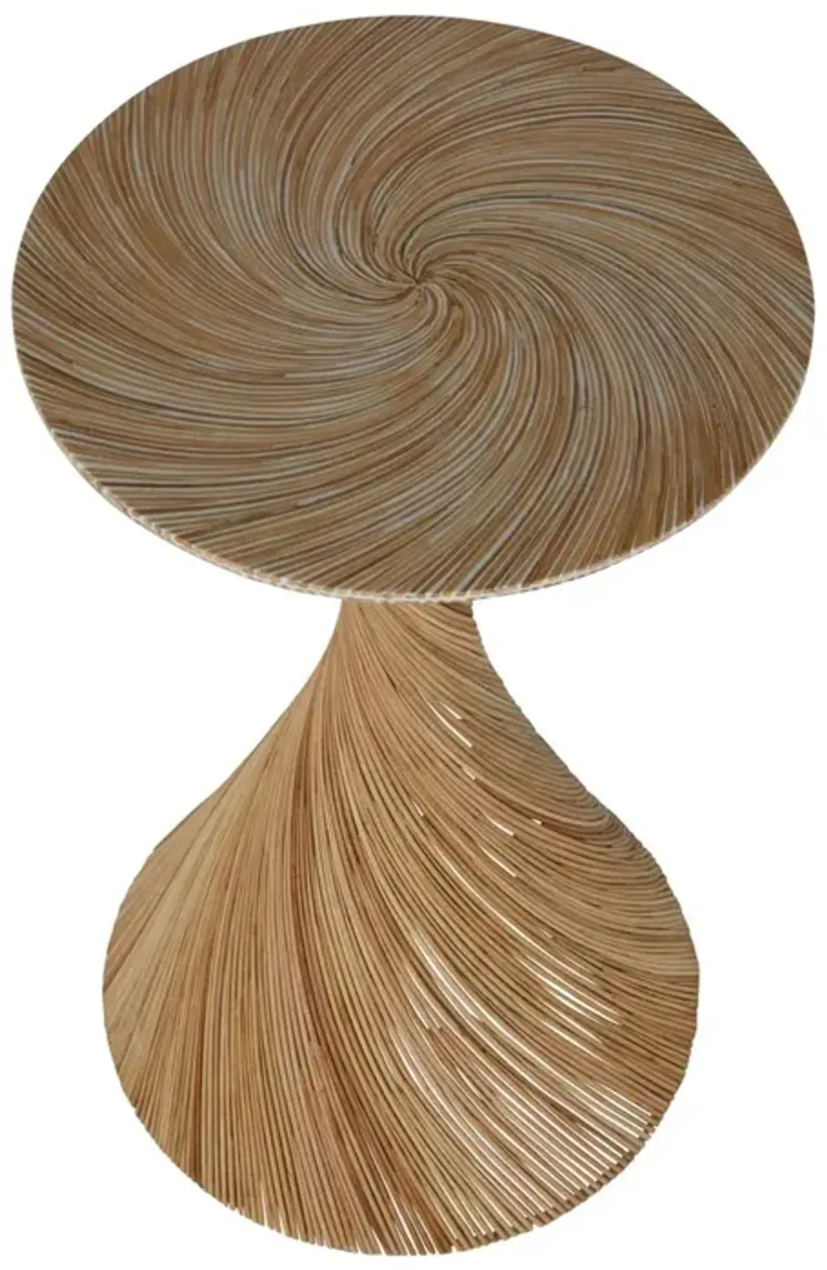 Kirk Drink Table - Natural - Gabby - Brown