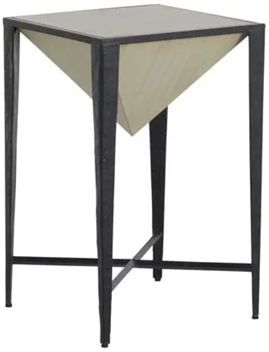 Elway Side Table - Gabby - White