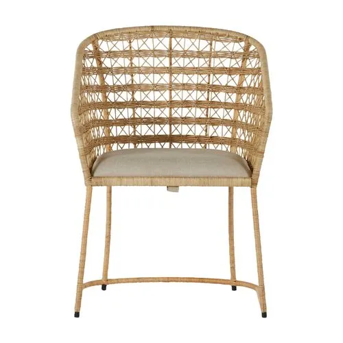 Lambert Rattan Dining Chair - Natural - Gabby - Beige